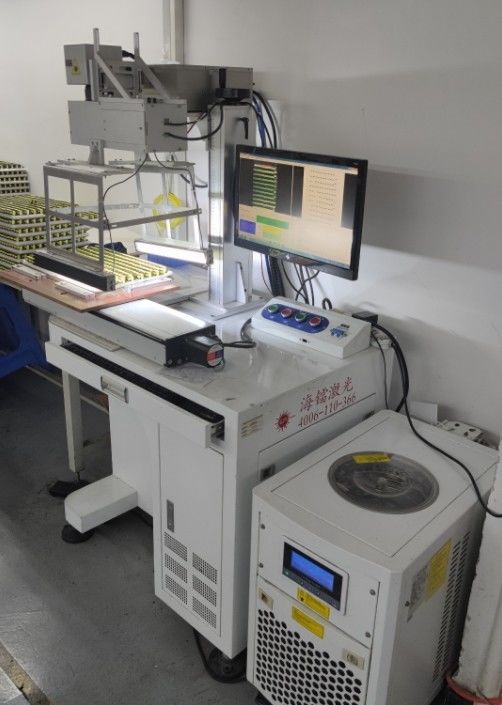 CCD Visual Laser Marker Automatic Positioning 5W UV Laser 400 Characters Per Second