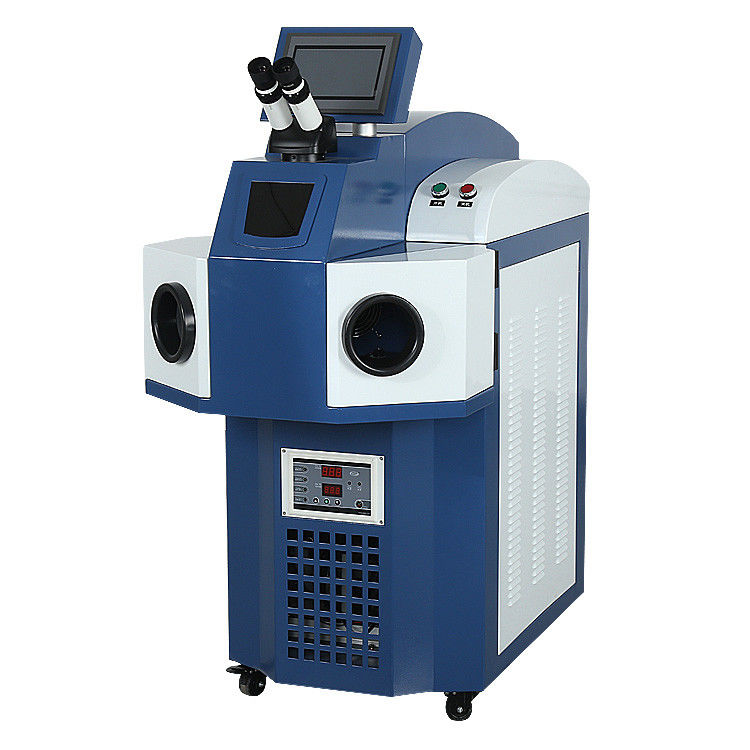 0.2mm To 2.2mm Jewelry Spot Welder 3.5KW Automatic Gold Silver Laser Soldering Machine